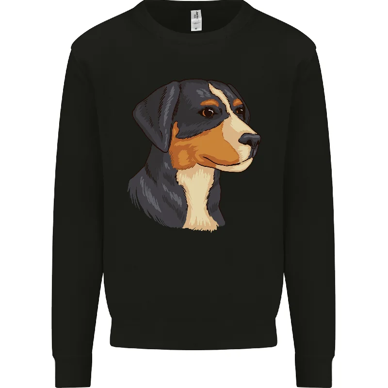 chic fitness hoodieAppenzeller Sennenhund Dog Mens Sweatshirt Jumper