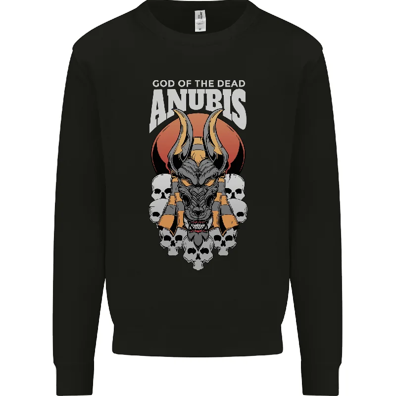 stylish training hoodieAnubis God of the Dead Ancient Egyptian Egypt Mens Sweatshirt Jumper