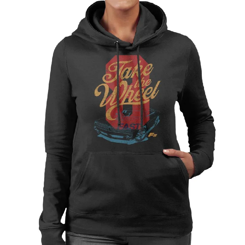 cozy hooded jacketFast and Furious 8 Take The Wheel Women's Hooded Sweatshirt