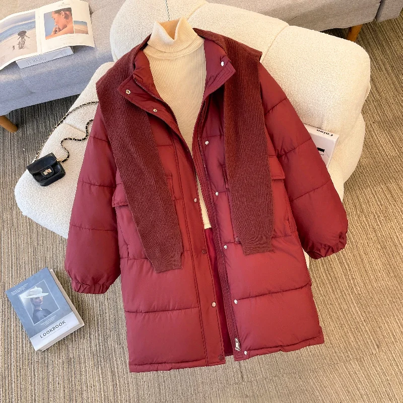 luxury dressWarsaw Warm Long Parka Jacket