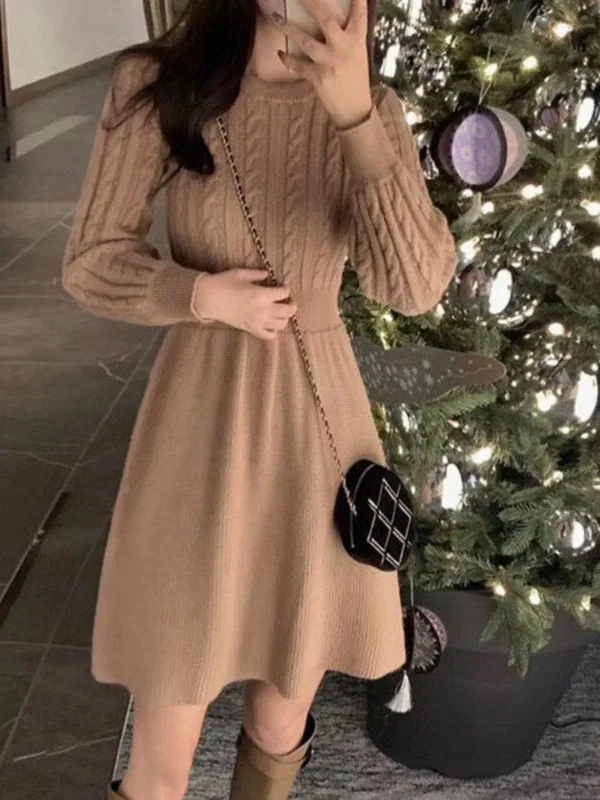 party dressRelena Premium Knitted Woolen Dress