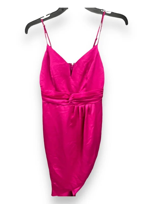 knit dressDress Party Short By Express In Fuschia, Size: Xs