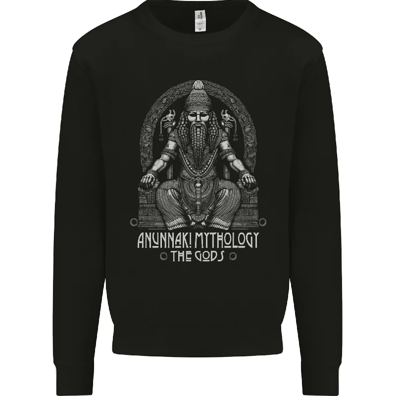 eco-friendly fitness hoodieAnunnaki God Mens Sweatshirt Jumper