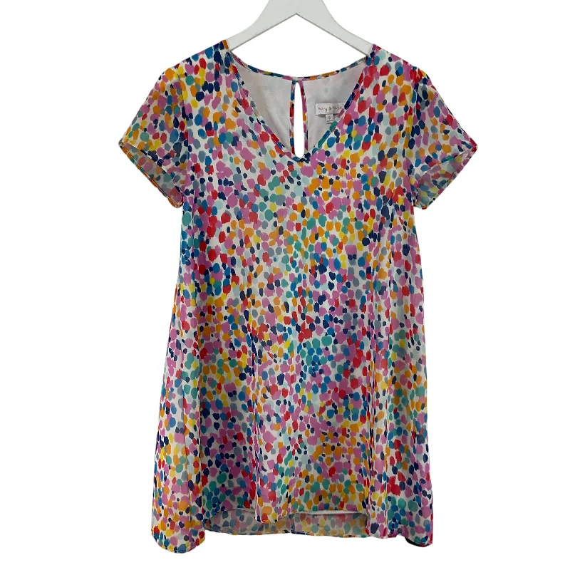 chic wrap dressDress Casual Short By Clothes Mentor In Multi-colored, Size: S