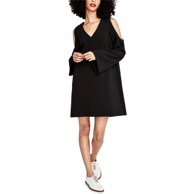 textured dressRachel Roy Womens Cold-Shoulder Tunic Dress