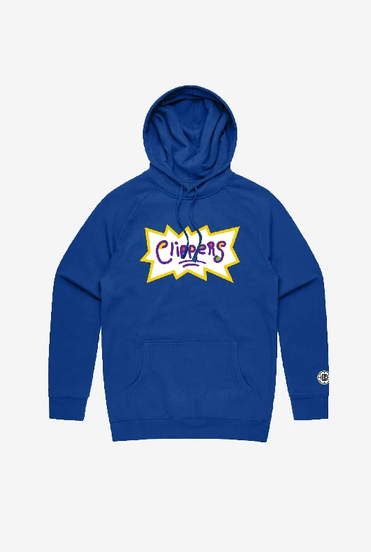 NBA x Rugrats Los Angeles Clippers Hoodie - Royal