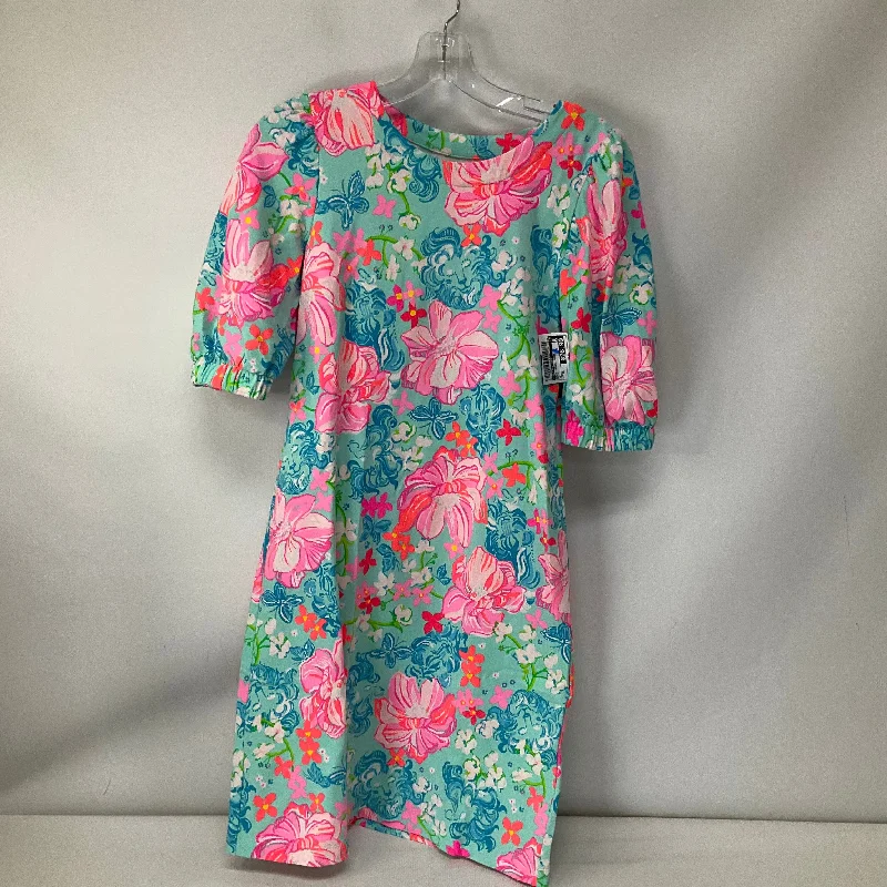 puff sleeve dressDress Casual Short By Lilly Pulitzer In Multi-colored, Size: Xs