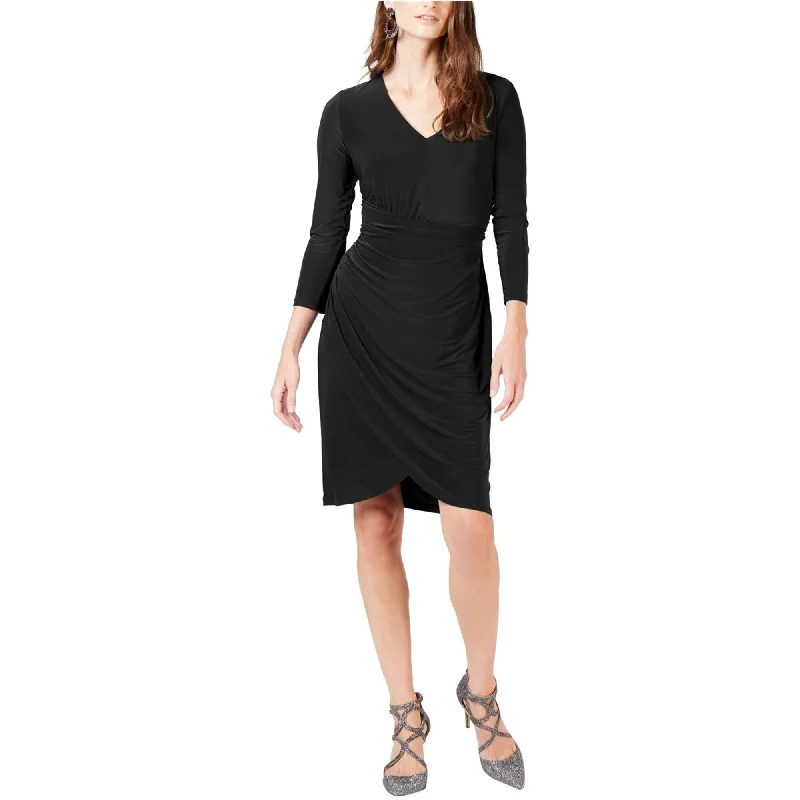 office dressI-N-C Womens Ruched Sheath Dress