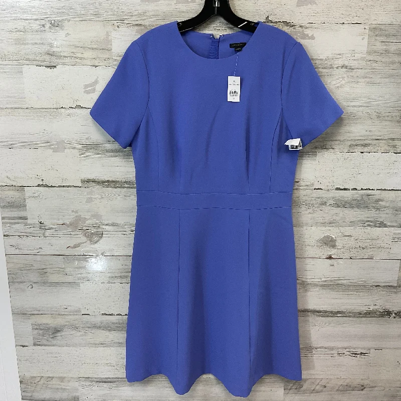 casual evening dressDress Casual Short By Ann Taylor In Blue, Size: M