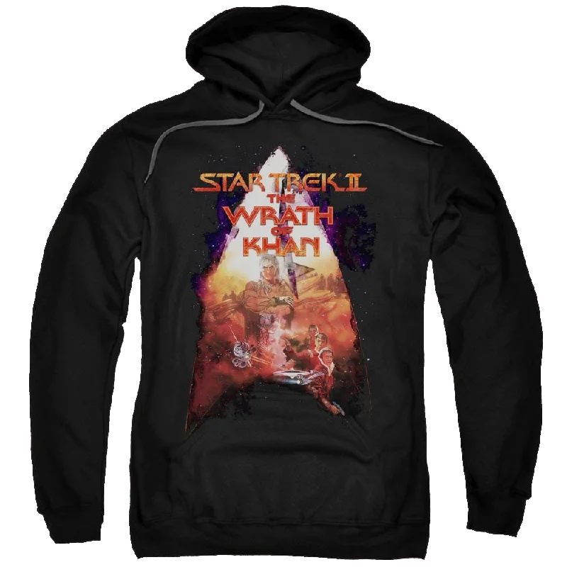 sleek zip-up hoodieStar Trek Twok Poster Pullover Hoodie