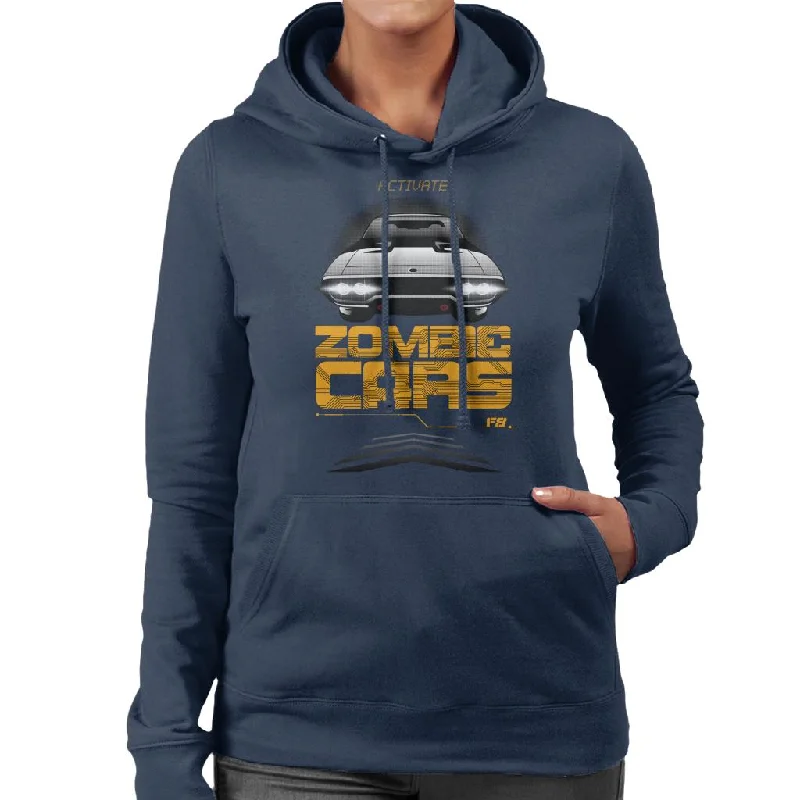 lightweight hooded sweatshirtFast and Furious Activate Zombie Cars Women's Hooded Sweatshirt