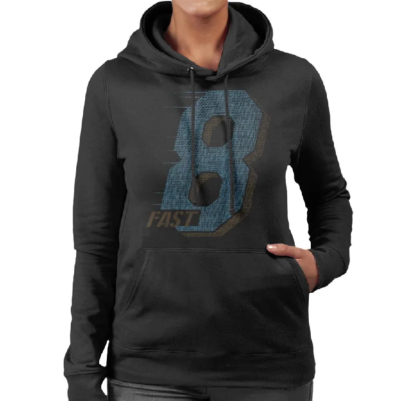 oversized pullover sweatshirtFast and Furious Fast 8 Large Icon Women's Hooded Sweatshirt