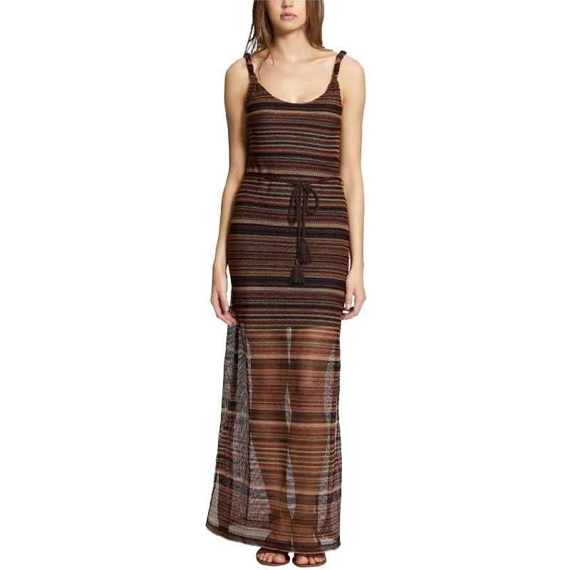 ruffle dressSanctuary Clothing Womens Striped A-Line Maxi Dress