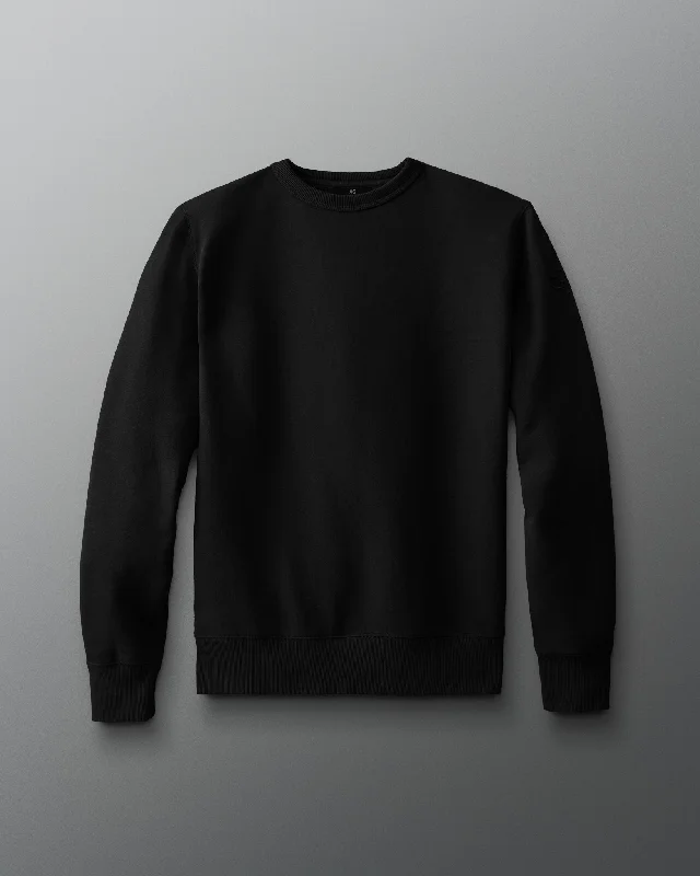 Comfort Fleece Crewneck - Black