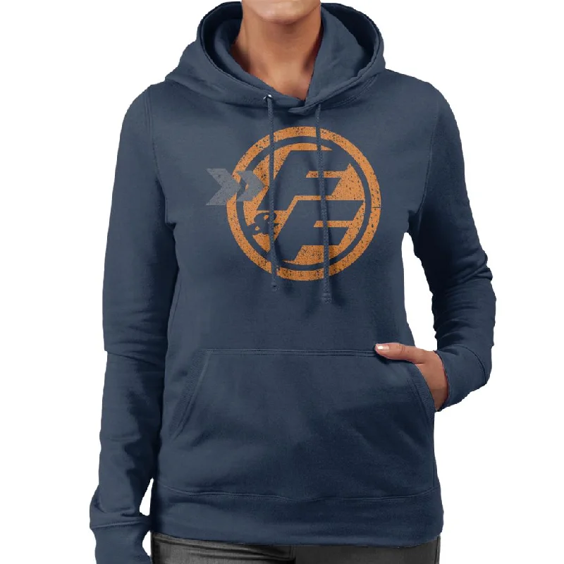 warm hoodieFast and Furious Orange FF Icon Women's Hooded Sweatshirt