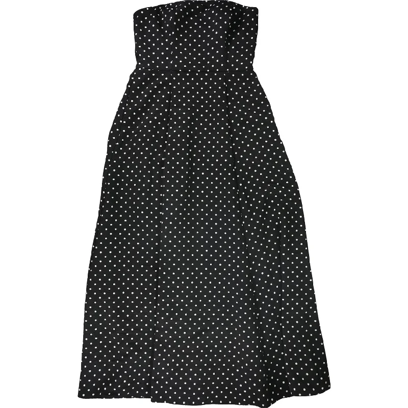 elegant shift dressRalph Lauren Womens Polka Dot A-Line Gown Dress