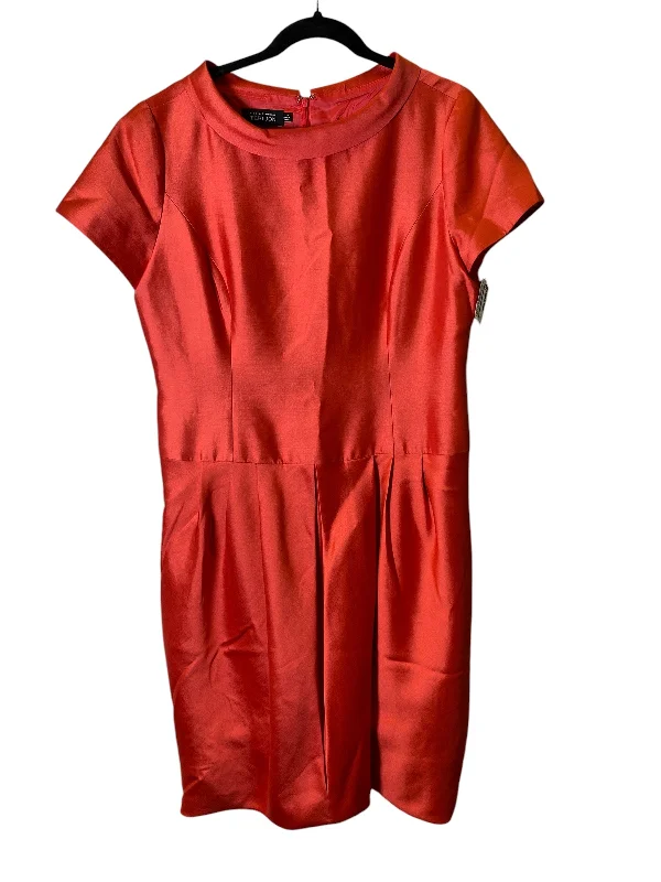 party-ready dressDress Casual Midi By Cmc In Orange, Size: Xl